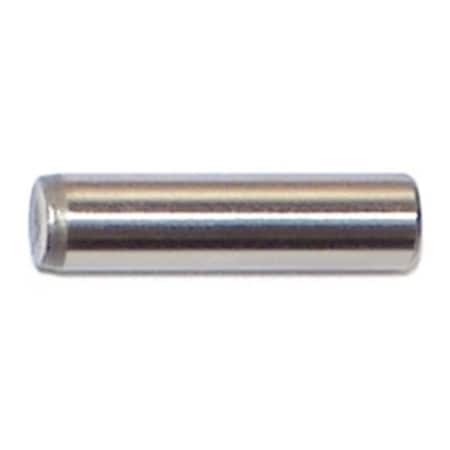 Midwest Fastener 1/8" x 1/2" Plain Steel Dowel Pins 15PK 76384